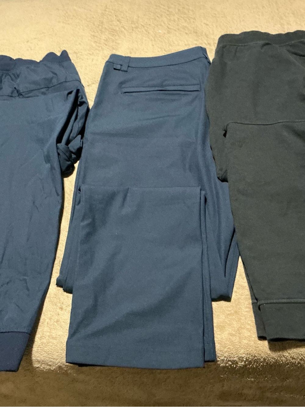 lululemon athletica Men's Navy Chinos - Slim Taper